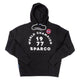 Sparco Sweatshirt Hooded 77 Black MED