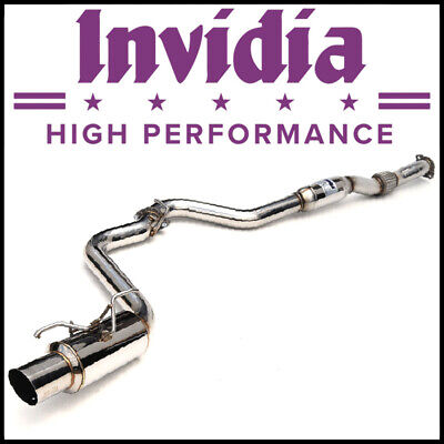 Invidia 08+ WRX / 08-10 STi Hatch N1 Stainless Steel Tip Cat-back Exhaust