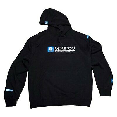 Sparco Sweatshirt Hooded WWW Blk Med
