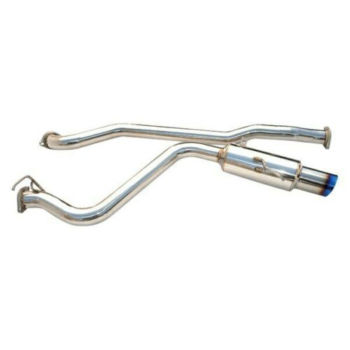 Invidia 08-09 WRX Sedan 76mm (101mm tip) RACING Titanium Tip Cat-back Exhaust