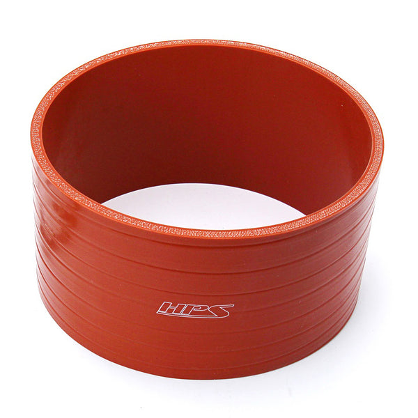 HPS 4" (102mm) Silicone Coupler 4" Long - Orange (SC-400-L4-HOT)