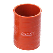 HPS 2.5" (63mm) Silicone Coupler 4" Long - Orange (SC-250-L4-HOT)