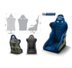 Sparco Seat Legend Martini-Racing Grey