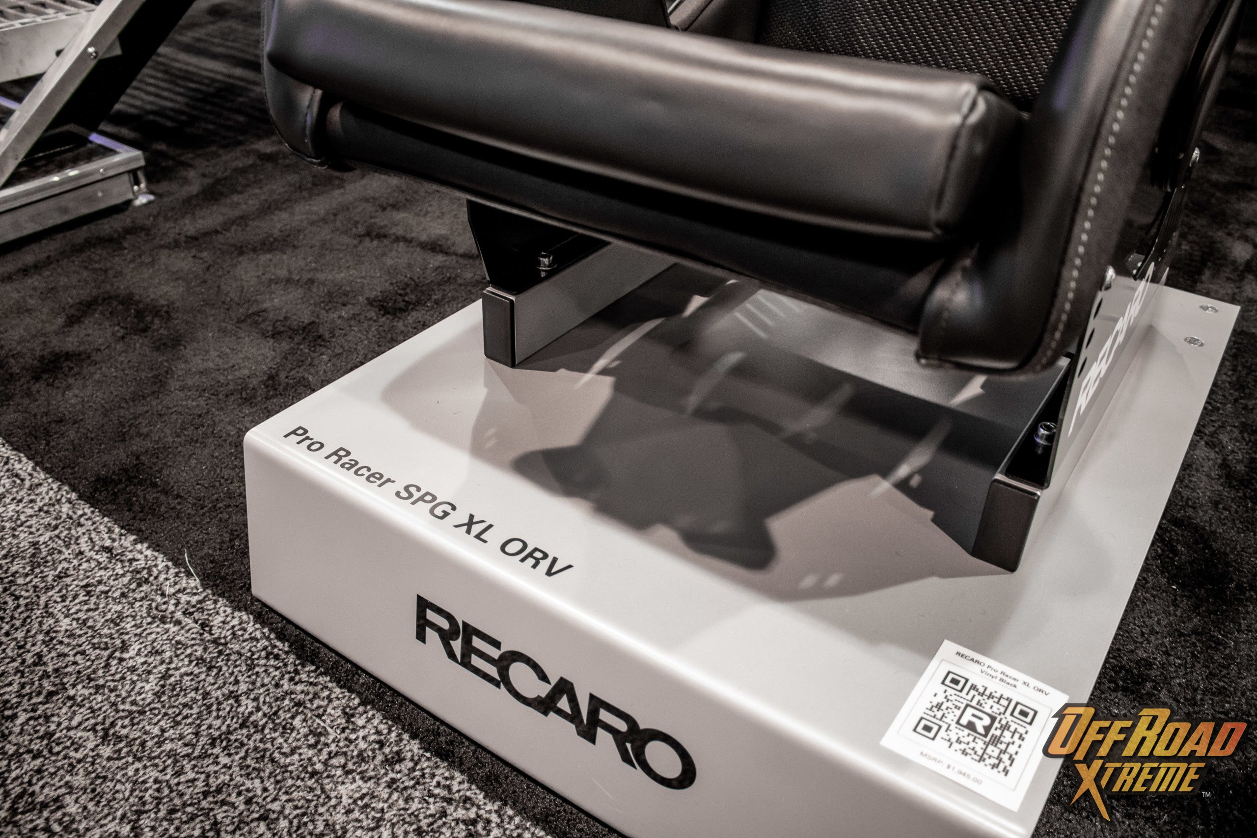 Recaro Seat Cushion Kit for Pro Racer ORV - Black Vinyl