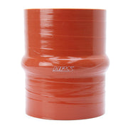 HPS 3.75" (95mm) Silicone Single Hump Coupler 4" Long - Orange (SHC-375-L4-HOT)