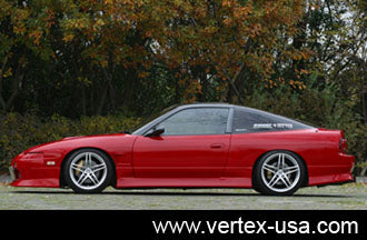 Vertex Side Skirts for 1989-1994 Nissan RS13 180SX/S13 Silvia/240SX