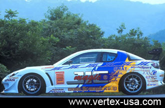 Lang Side Skirts for 2003-2012 Mazda SE3P RX-8