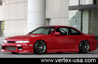 Vertex Side Skirts for 1995-1998 Nissan S14 240SX