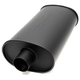 BLOX Racing 3 inch SL Sport Muffler - Matte Black