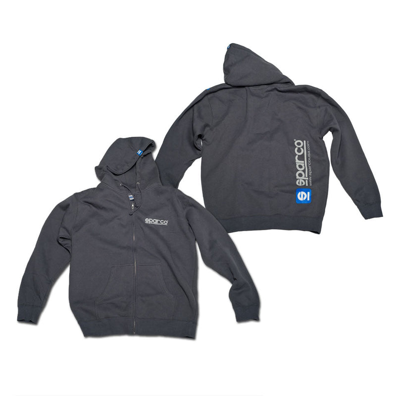 Sparco Sweatshirt Zip WWW Gry Xlrg