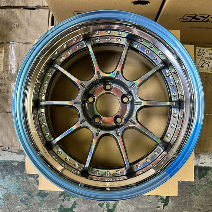 SSR Professor SP5 18x9.5 +22 MD 5/114.3 Spectrum Silver Wheel *SPECIAL ORDER-NO CANCELLATION*