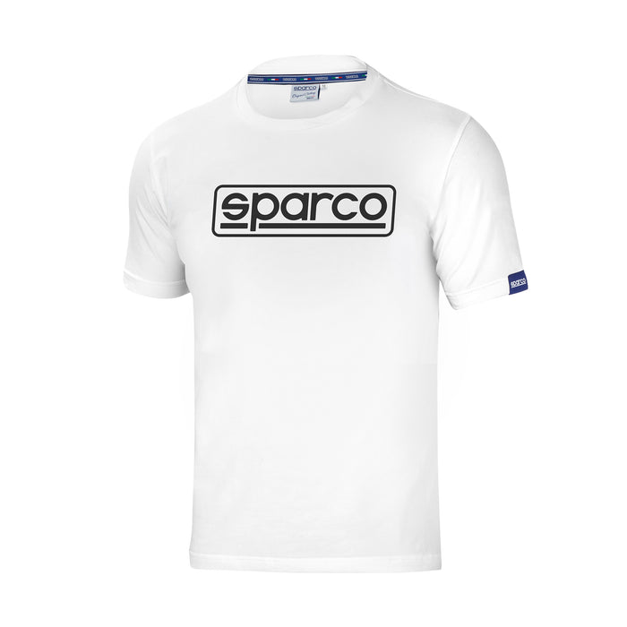 Sparco T-Shirt Frame MED White