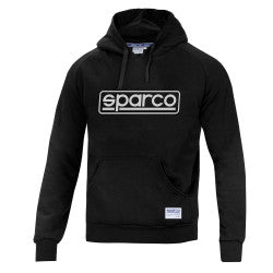 Sparco Sweatshirt Hooded Heritage Blk Me