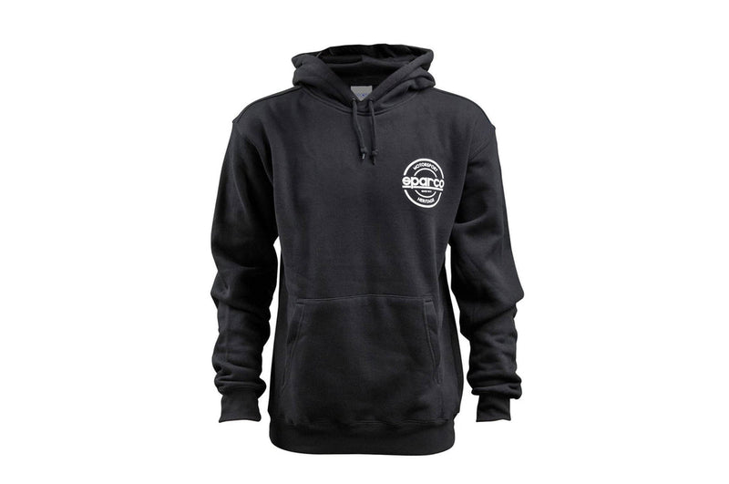 Sparco Sweatshirt Hooded S-Seal Blk Xxlr