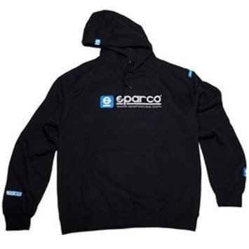 Sparco Sweatshirt Hooded WWW Blk Xlrg