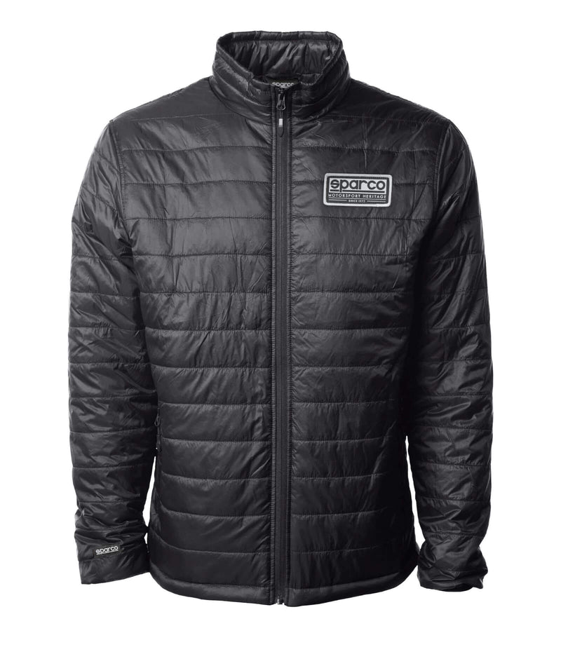 Sparco Jacket Heritage Puff Black XS