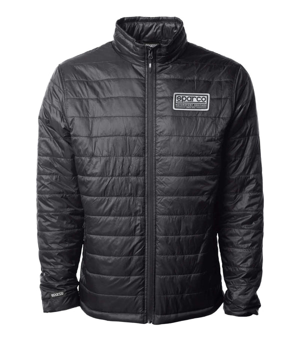Sparco Jacket Heritage Puff Black XS