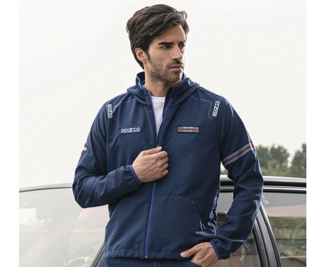 Sparco Windbreaker S-Patch Blu XL