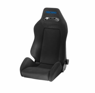 Recaro Speed Seat (3/4/5 Point) - Black Nardo/Black Nardo w/Blue Logo