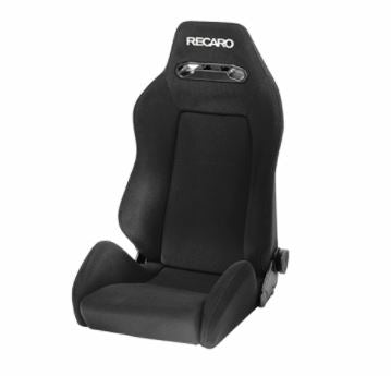 Recaro Speed Seat (3/4/5 Point) - Black Nardo/Black Nardo w/Red Logo