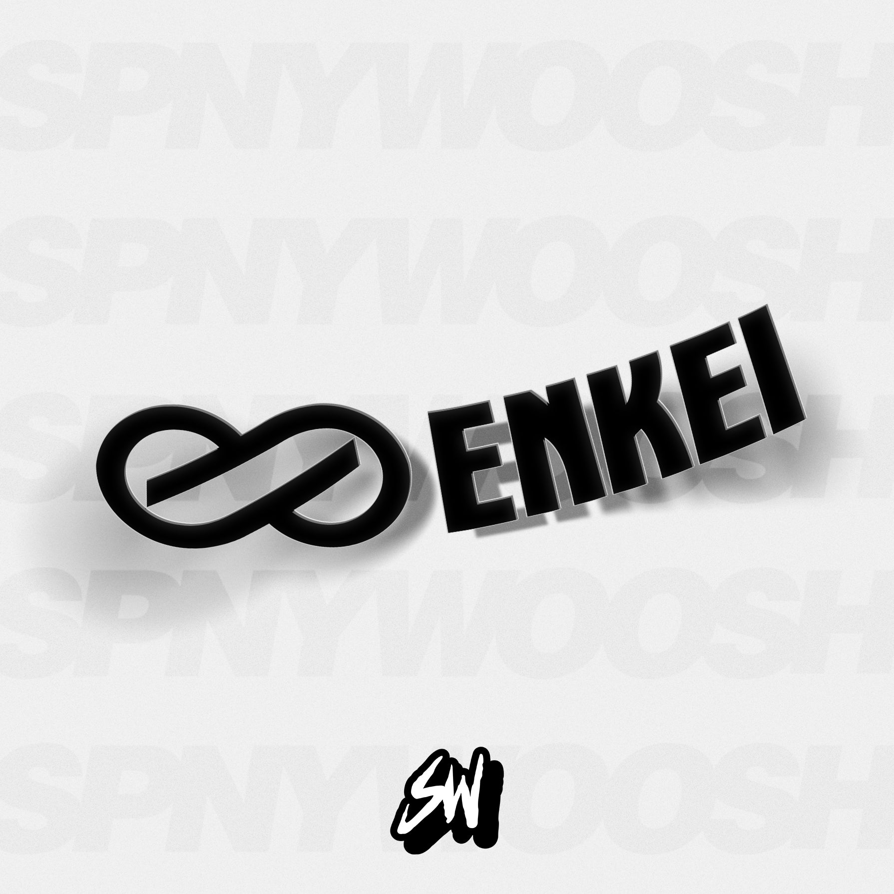 Enkei Black Decal