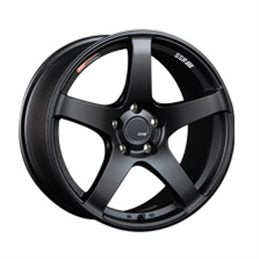 SSR GTV01 18x8.0 5x114.3 35mm Offset Flat Black Wheel RSX / Civic FD FA / SC300 SC400