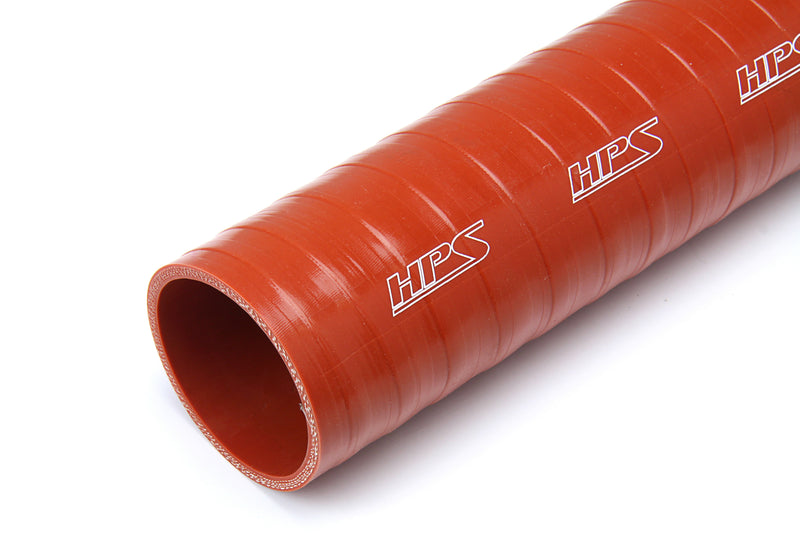 HPS 1.87" (48mm) Silicone Tube 1 Feet Long - Orange (ST-187-HOT)