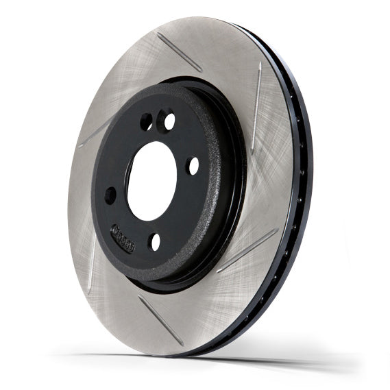 StopTech 94-98 Nissan 240SX Slotted & Drilled Cryo Brake Rotor - Rear Left