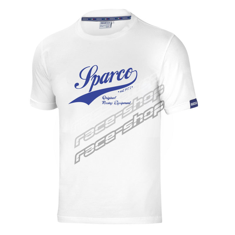 Sparco T-Shirt Vintage XXL White