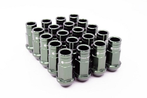 Weds Gear - Forged Open-Ended Lug Nut Set -Moss Green - M12x1.25/1.50