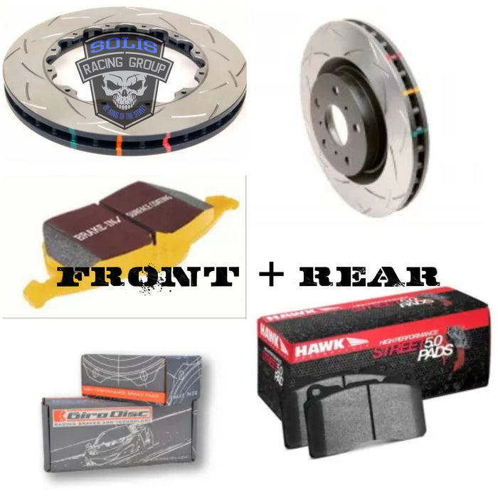 DBA 2017+ Dodge Challenger SRT Demon Rear Race Performance Brake Pads