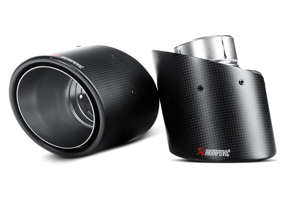 Akrapovic 08-17 Nissan GT-R Tail Pipe - Left (Carbon)