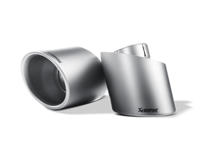Akrapovic 10-13 Porsche 911 Turbo/Turbo S (997 FL) Replacement Tail Pipe - Left (Titanium)