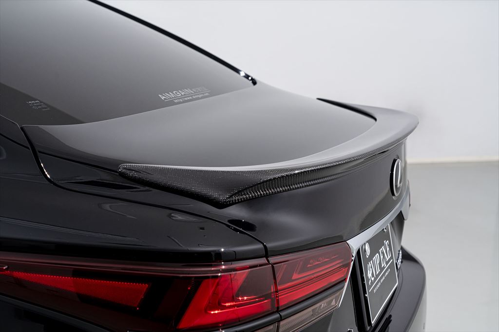 Aimgain VIP EXE LEXUS LS500 F-Sport 18-20 Trunk Spoiler TYPE II (Carbon/FRP)