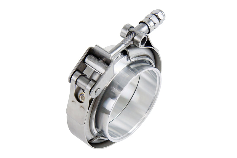 HPS Quick Release V-Band Clamp Kit with Aluminum Flange (VCKIT-AL-200)