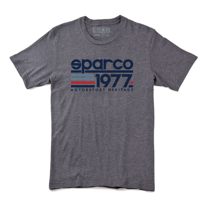 Sparco T-Shirt Vintage 77 Gry Sml