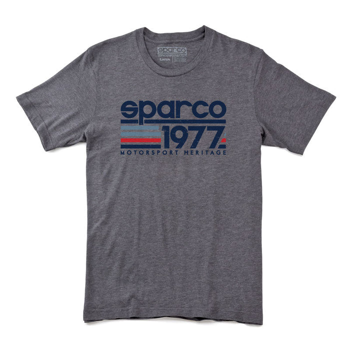 Sparco T-Shirt Vintage 77 Gry Sml