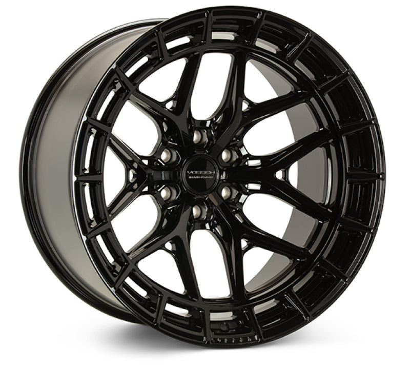 Vossen HFX-1 22x10.5 - 5x112 - ET35 - Deep - 66.5 - Silver Polished Wheel
