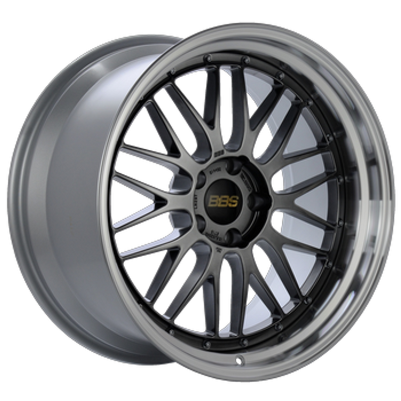 BBS LM 20X10.5 5x112 ET15 Diamond Black Wheel 80mm PFS/Clip Required