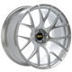 BBS RE-V7 18x8 5x100 ET45 Diamond Silver Wheel -82mm PFS/Clip Required