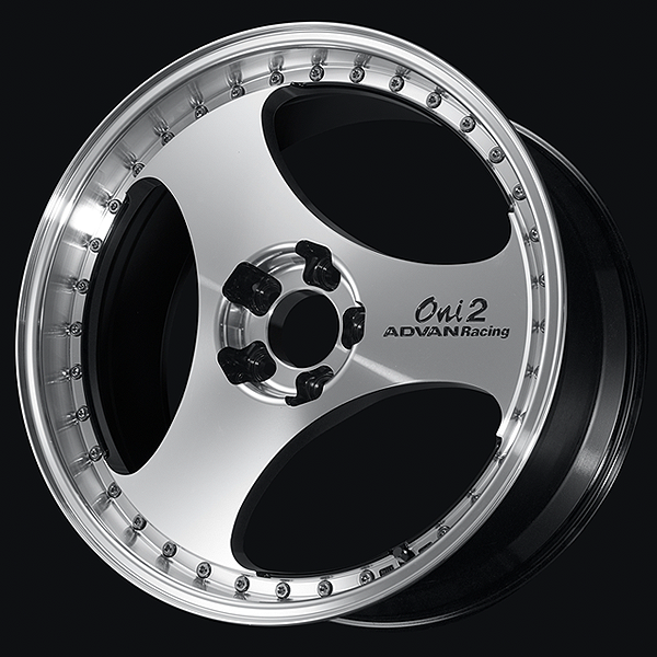 Advan ONI2 15X7.0 +30 4-100 Machining & Diamond Cut Wheel