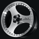 Advan ONI2 15X7.0 +30 4-100 Machining & Diamond Cut Wheel