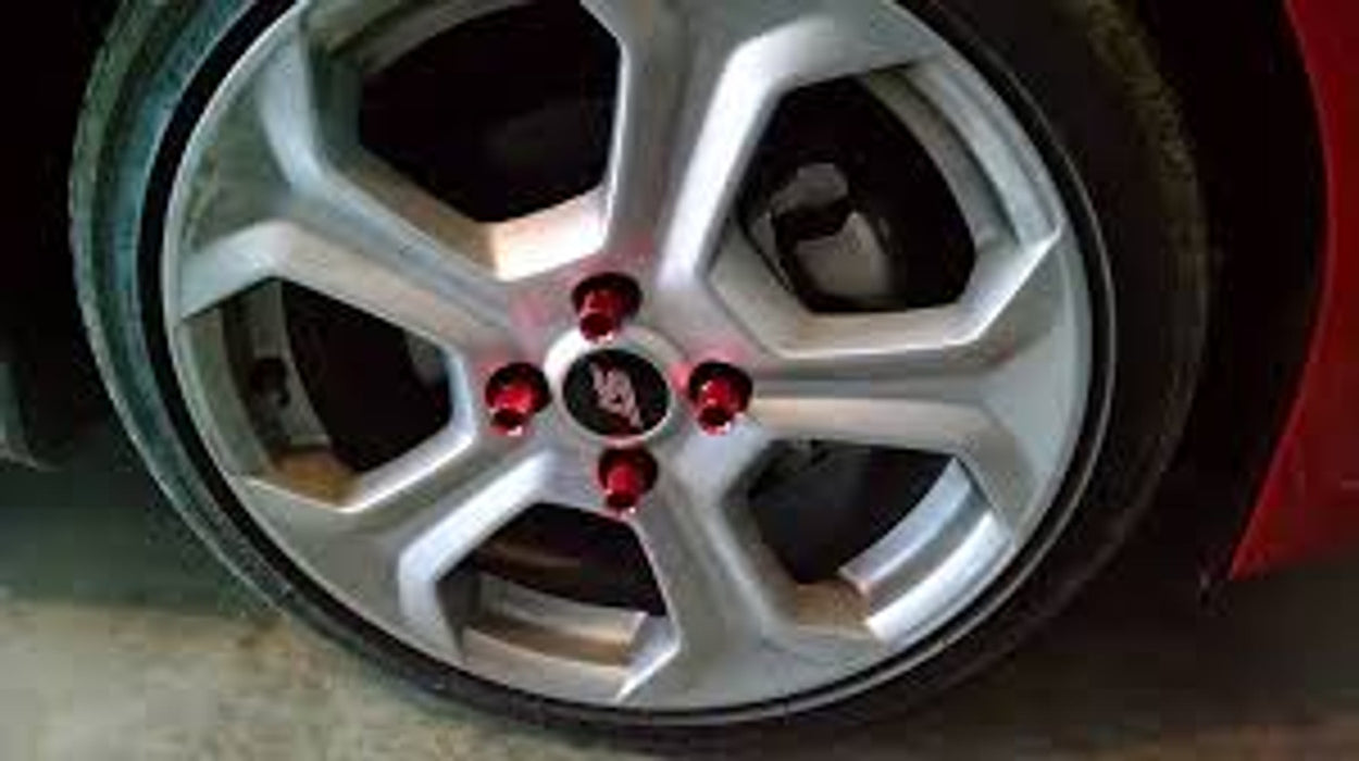 Wheel Mate Muteki SR48 Open End Lug Nuts - Red 12x1.25 48mm