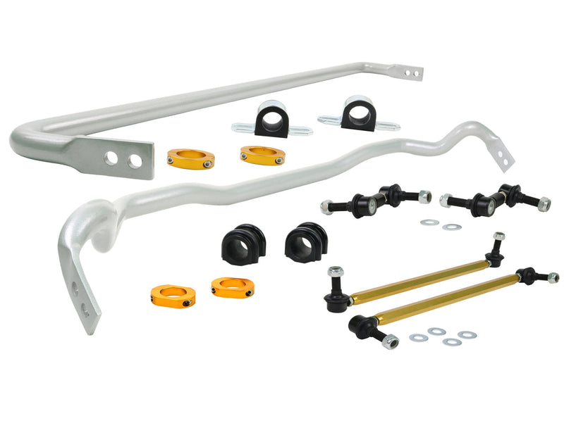 Whiteline 10-14 Hyundai Genesis Coupe 2.0T / 2.0T Premium Front & Rear Sway Bar Kit