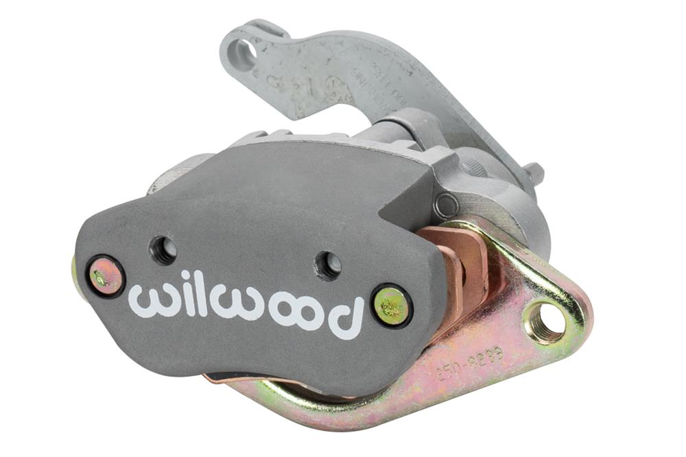Wilwood LH MC4 Mechanical Parking Brake Caliper - 4.75in Bracket - 0.25in Disc - Ty3 Hard Ano