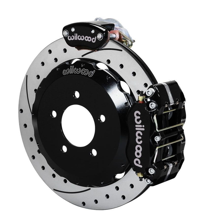 Wilwood Brackets (2) - Rear - FFR IRS 2015 Mustang w/ DPR/MC4 12.88in Rear Rotor