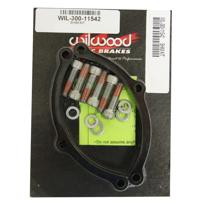 Wilwood Spacers For Rear Disc/Drum Kits .482in Aluminum