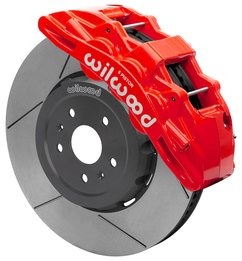 Wilwood SX6R Big Brake Dynamic Front Brake Kit 15in Slotted Red 2020+ Chevy C8 Corvette