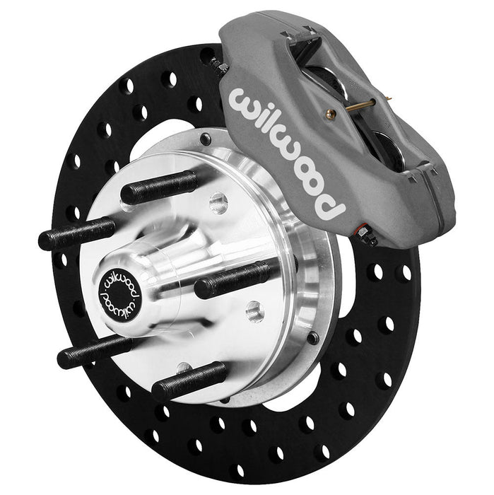 Wilwood Forged Dynalite Front Race BBK Kit - Type III Anodize Caliper - 11.75in GT Slotted Rotor