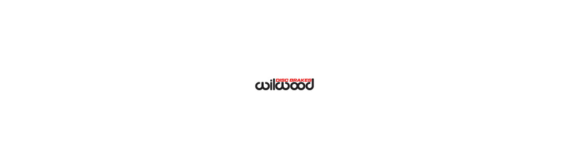 Wilwood 88-98 GM C1500 Aero4 Rear Electronic Parking Brake Kit 14in Rotor 3.25in Offset - Red